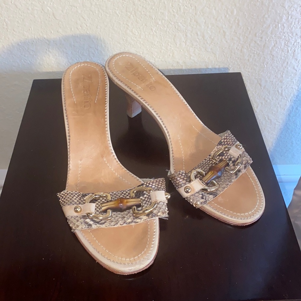 Zipatto Italian heeled sandal